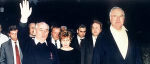 Helmut Kohl als modisches Vorbild von Joachim Löw.