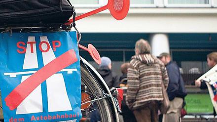 Letzte Ausfahrt. Trotz des Protests und ablehnender Voten der Koalitionsparteien lässt sich der Senat bisher nicht von seinen Ausbauplänen für die A 100 abbringen.