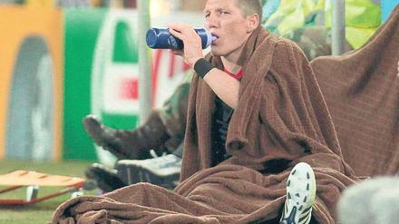 Zeit der Schonung für Bastian Schweinsteiger.