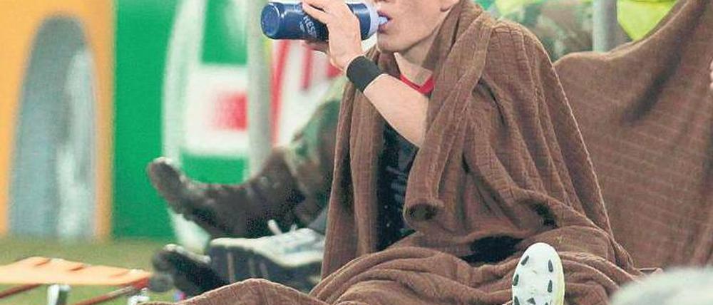 Zeit der Schonung für Bastian Schweinsteiger.