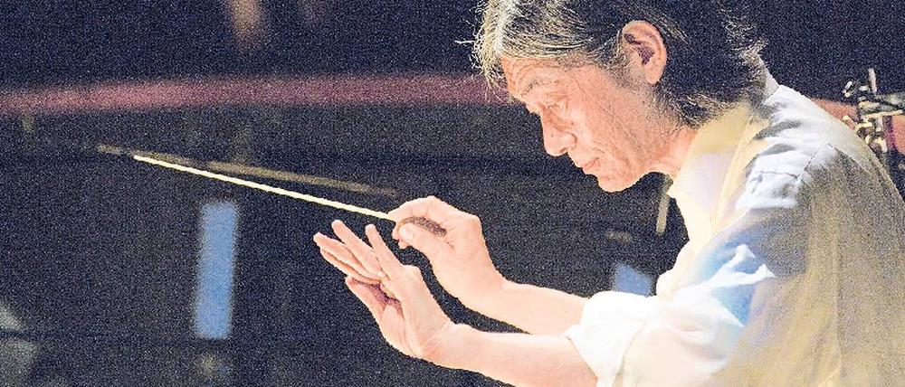 Diener der Musik. Kent Nagano im Münchner Nationaltheater. Foto: dpa