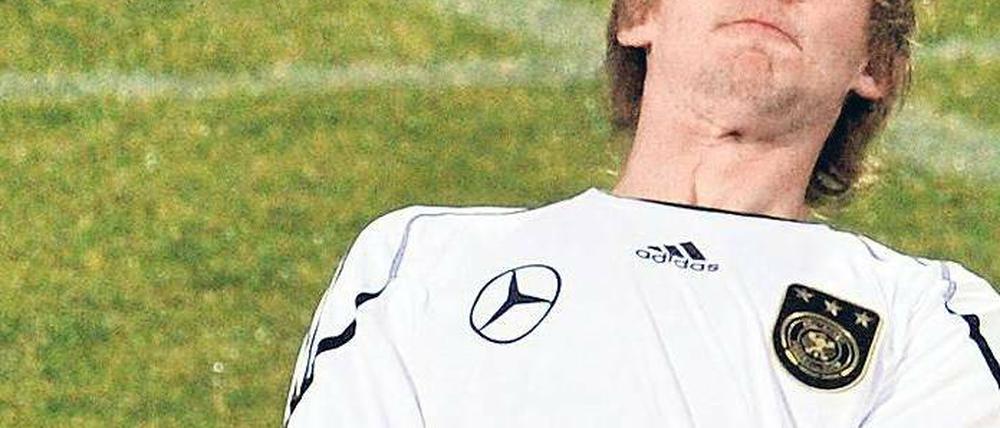 Braver Kurzarbeiter: Stefan Kießling kam bei dieser WM bisher erst einmal zum Einsatz.