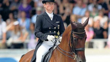 Die Alpha-Reiterin. Isabell Werth darf wieder für Deutschland reiten. Foto: dpa