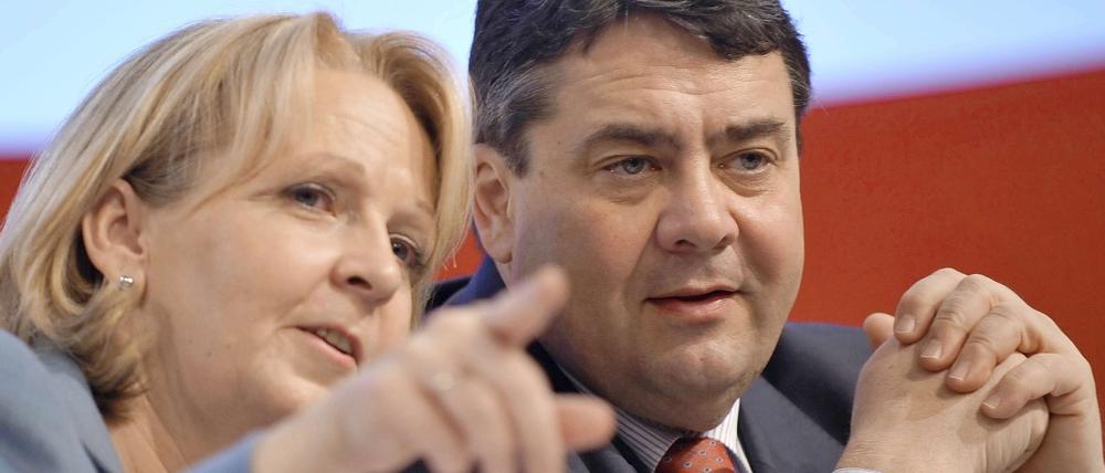 Hannelore Kraft und Sigmar Gabriel