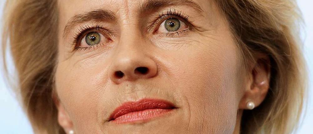 Arbeitsministerin von der Leyen