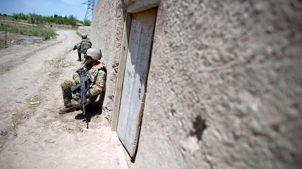 Bundeswehrsoldaten in Afghanistan.