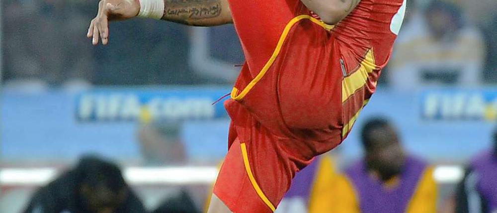 Kevin-Prince Boateng spielte bei der WM in Südafrika für Ghana so stark, dass er nun zu einem europäischen Spitzenklub wechselt.