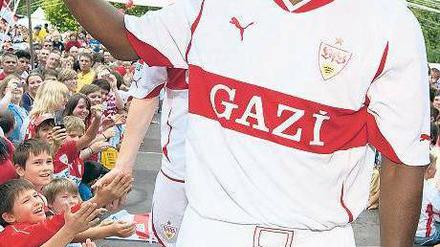 Vom Aussortierten zum Star. Cacau ist wieder beliebt in Stuttgart. 