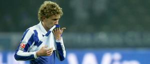 Wieder mal verletzt: Herthas Defensiv-Abräumer Fabian Lustenberger.