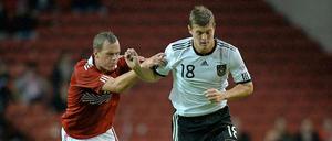 Toni Kroos hat gut gespielt im Nationaltrikot, aber bei den Bayern droht ihm die Bank.