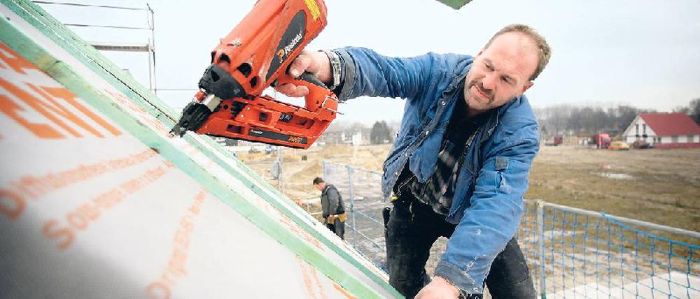 Dachdecker gesucht.