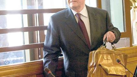 Klaus Landowsky behauptet, unschuldig verurteilt worden zu sein. Foto: dpa