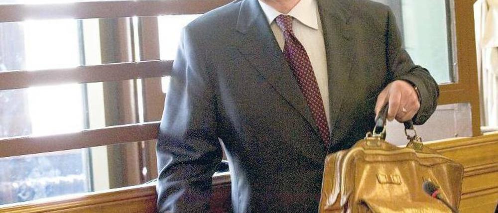 Klaus Landowsky behauptet, unschuldig verurteilt worden zu sein. Foto: dpa