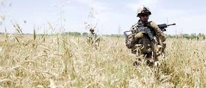 Bundeswehrsoldaten in Afghanistan.