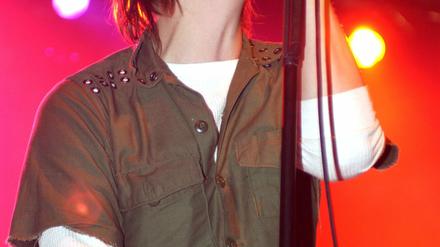 Julian Casablancas, Leadsänger der New Yorker Rockband "The Strokes".