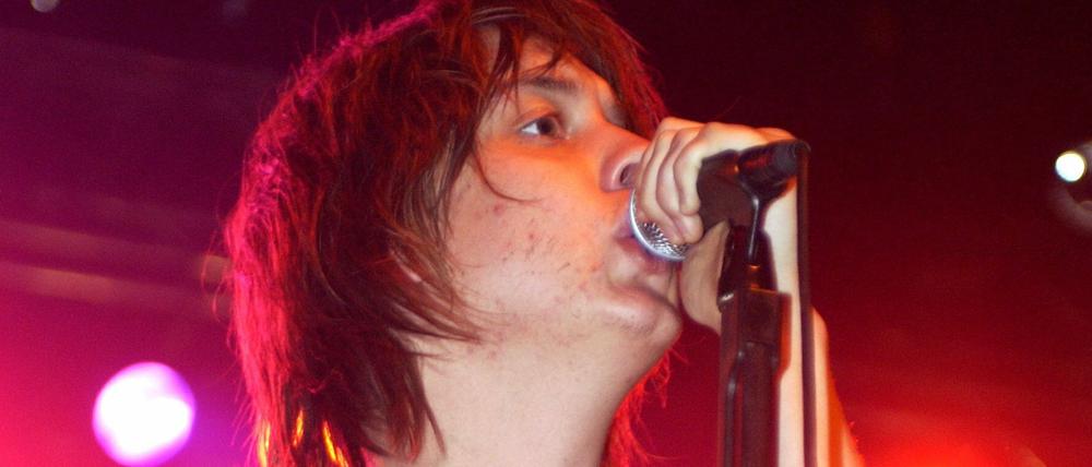 Julian Casablancas, Leadsänger der New Yorker Rockband "The Strokes".