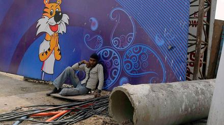 Von Sportfieber ist in Neu Delhi zehn Tage vor der Eröffnung der Commonwealth Games nichts zu spüren. 