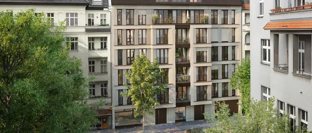 Das „Helmhouse“ in Prenzlauer Berg.