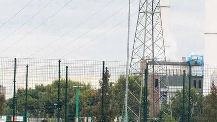 Hochspannung. Hertha warb in Lichtenberg um neue Sympathien. Foto: contrast