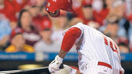 Hut ab. Die Philadelphia Phillies könnten jetzt zum dritten Mal in Folge die World Series erreichen.