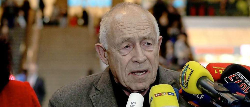 Heiner Geißler will in seiner Rolle als Vermittler nicht den Sinn oder Unsinn des Bauprojekts "Stuttgart 21" feststellen.