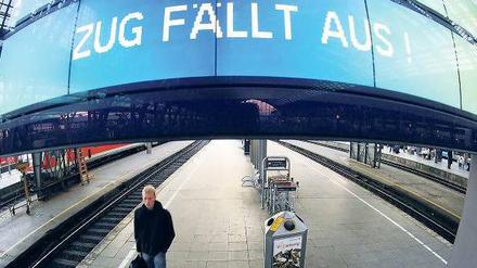 Reisepläne Ende Oktober? Im Fernverkehr mit der Bahn ist das kein Problem, in der Region wird es schwierig. Foto: ddp