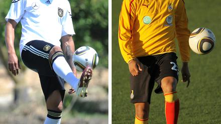 Jerome (l.) und Kevin-Prince Boateng.