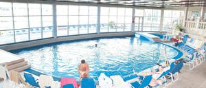 Wärme in der Therme.