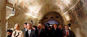 Vorher zuvor besuchten auf ihrer Türkei-Reise sie das Goreme Museum.