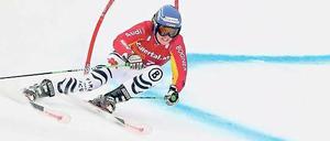 Vor dem Tor schon Weltklasse. Aber auch ohne Tore soll Viktoria Rebensburg auf der Piste bald ganz vorne mitfahren.