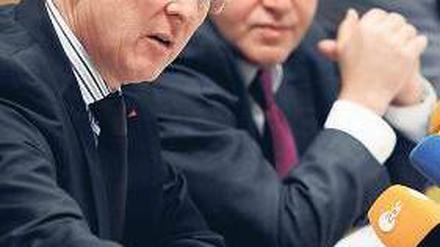 Genossen Ramelow (links), Gysi.