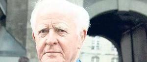 Fair geht vor. Der 79-jährige Schriftsteller John Le Carré. Foto: dpa-bildfunk