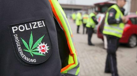 Die Drogenfahnder haben zugeschlagen. 