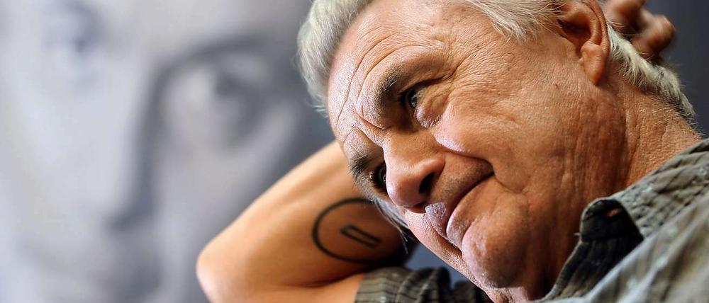 John Irving, 68, Schriftsteller und Hobbykoch.
