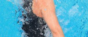 Es geht noch. Die Doppel-Olympiasiegerin Britta Steffen hat erst seit kurzem wieder das Gefühl, schwimmen zu können. Foto: Camera4