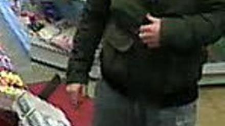 Dieser Räuber wird von der Polizei gesucht