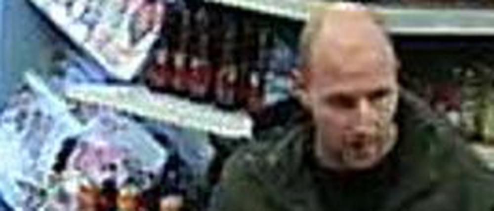 Dieser Räuber wird von der Polizei gesucht