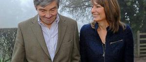 Die Middletons sind da: Michael und Carole Middleton, angehende Prinzenschwiegereltern.