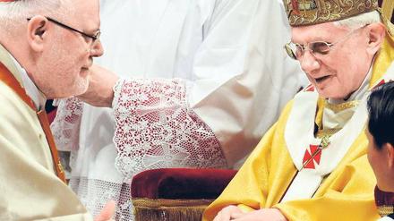 Würdenträger. Seit Sonntag trägt Reinhard Marx den Kardinalsring. Foto: dapd