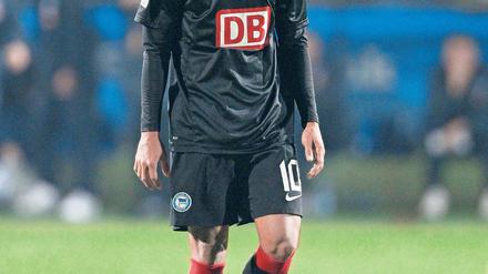 Abgang eines Schönspielers. Raffael konnte in Osnabrück wenig ausrichten. Foto: Ottke