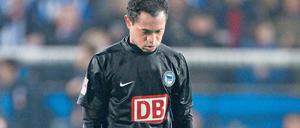 Abgang eines Schönspielers. Raffael konnte in Osnabrück wenig ausrichten. Foto: Ottke