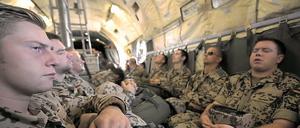 Bundeswehrsoldaten in Afghanistan. 