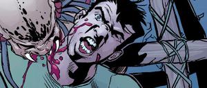 Liebe auf den zweiten Biss. Eine Szene aus dem Predators-Comic.