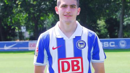 Fanol Perdedaj, 19, ist schon seit 2002 bei Hertha.
