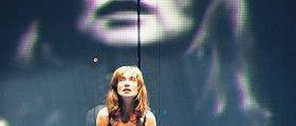 Die Philosophie im Badezimmer. Isabelle Huppert. Foto: Victor/Festspiele