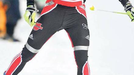 Warmlaufen für Oslo. Auf den Langläufer Tobias Angerer warten in dieser Saison mit der Tour de Ski und der WM in Norwegen zwei Höhepunkte. Foto: dpa