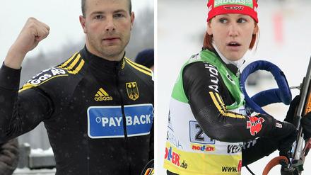 André Lange und Kati Wilhelm waren zwei der erfolgreichsten Wintersportler der vergangenen Jahre.