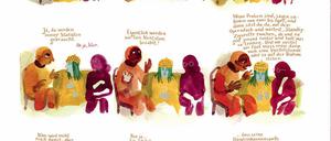 Suche nach Anerkennung, Liebe und sich selbst: Eine Seite aus dem Band.