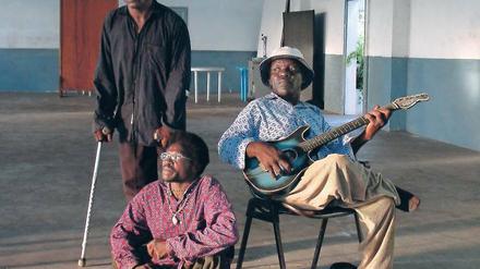 Szene aus der Dokumentation "Benda Bilili!", die am Samstag und Sonntag im Babylon läuft.
