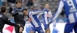 Erfolglos. Raffael und seine Hertha kassieren gegen Duisburg die zweite Niederlage in Folge.